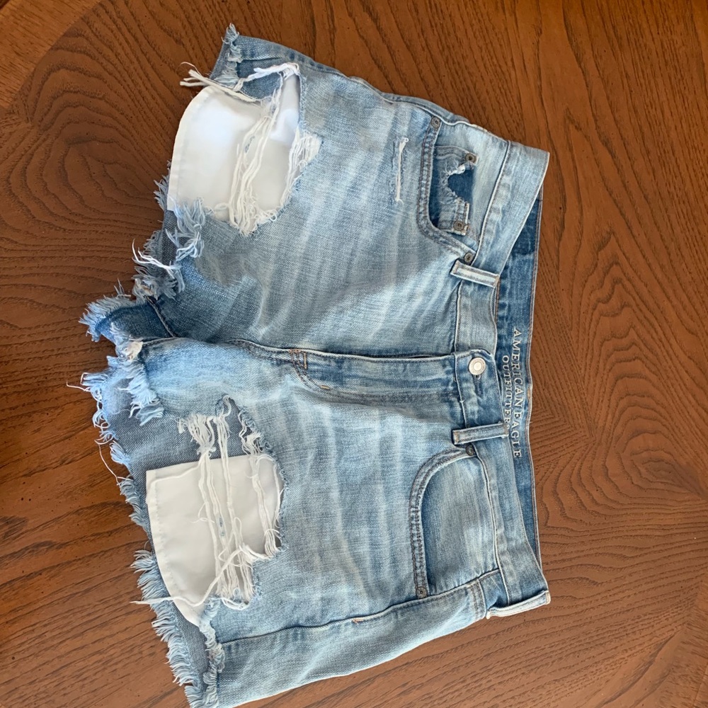 American eagle jean shorts